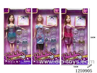 11.5 inch solid-body Barbie /3 mixed