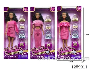 11.5 inch solid-body Jointed Barbie /3 mixed
