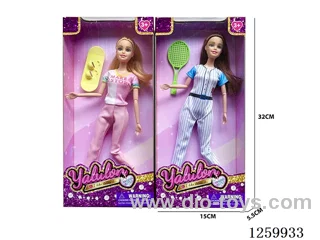 11.5 inch solid-body Jointed Barbie /2 mixed
