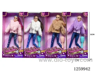 11.5 inch solid-body Jointed Barbie /4 mixed