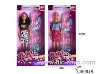 11.5 inch solid-body Barbie /2 mixed
