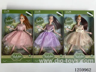 11.5 inch solid-body Jointed Barbie /3 mixed