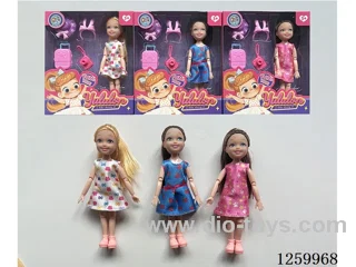 5 inch solid-body Jointed doll /3 mixed