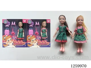 5 inch solid-body Jointed doll /2 mixed