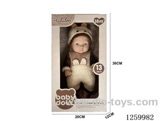 13-inch fully Vinyl newborn doll