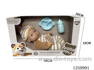 13-inch fully Vinyl newborn doll