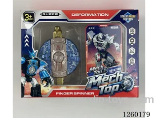 Transforming Dinosaur Spinner with Card Set