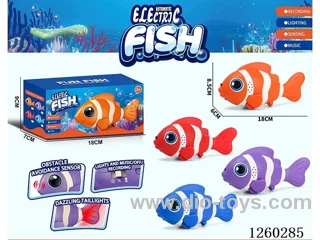 B/O fish W L/M/Voice Control/Recording included battery