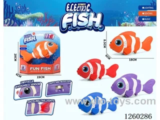 B/O fish W L/M included battery