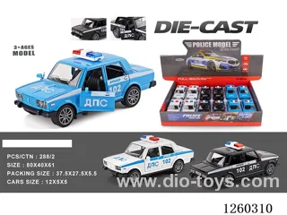 1:32 pull back alloy car 12PCS 3 colors