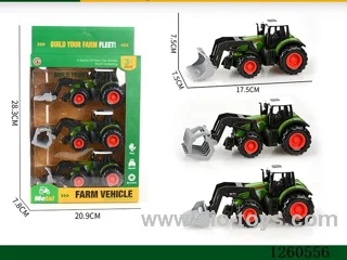 pull back alloy car 3PCS set