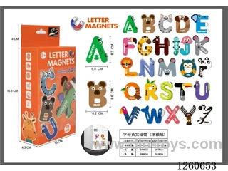 Magnetic Alphabet English (Refrigerator Stickers)