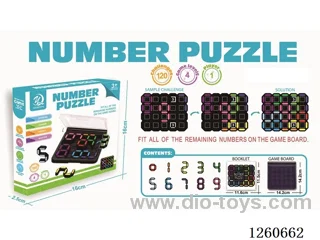 Numeric puzzles games