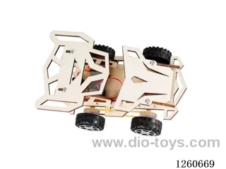 DIY Children's Handmade Experiment Set - Four-wheel drive racing car