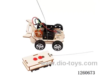 DIY Children's Handmade Experiment Set-Wireless Remote Control Car