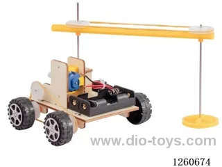 DIY Children's Handmade Experiment Set-Sweeping Robot