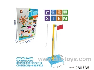 DIY Plastic Manual Flagpole