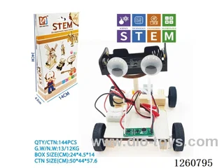 Wooden Voice-Controlled Robot (Clap Your Hands and Go)