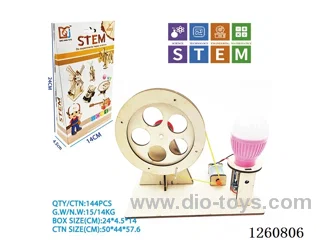 Wooden Hand Cranked Generator
