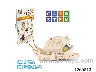 Wooden Bionic Snail