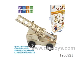 Wooden Hydraulic Ladder