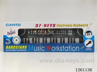 37 Keys Multifunctional Electronic Piano with Microphone/Plug-In