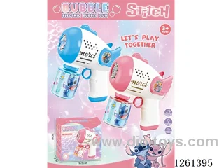 B/O bubble gun with light not included battery 2 colors