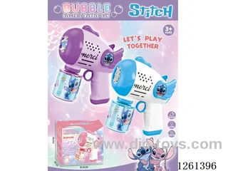 B/O bubble gun with light not included battery 2 colors