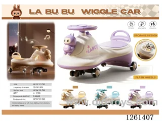 Children's Balance Scooter with Glow Wheels not included battery