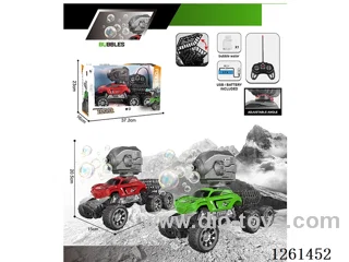 1:16 27MHz 5ch RC car with light/bubble included battery 2 colors