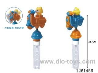 Shake-and-Whistle Bubble Wand