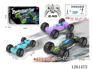 2.4G 6ch RC twist car included battery 3 colors