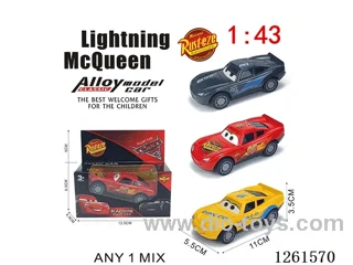 1:43 pull back alloy car
