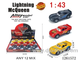 1:43 pull back alloy car 12PCS