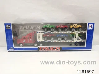 4ch rc car with 6 pickup trucks not included battery