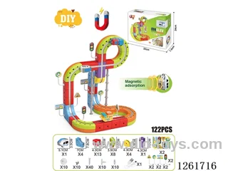 DIY Magnetic Levitation Track 122PCS included battery