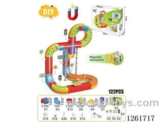 DIY Magnetic Levitation Track 122PCS included battery