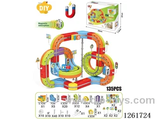 DIY Magnetic Levitation Track 135PCS included battery