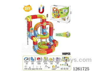 DIY Magnetic Levitation Track 140PCS included battery