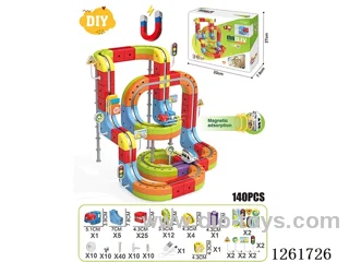 DIY Magnetic Levitation Track 140PCS included battery