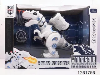 dinosaur with spray