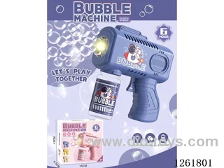 B/O bubble gun with light not included battery