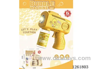 B/O bubble gun with light not included battery