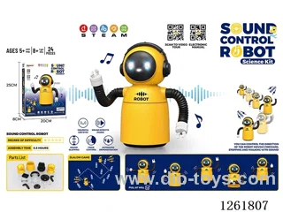 Electric Voice-Controlled Robot - DIY Version - not included battery