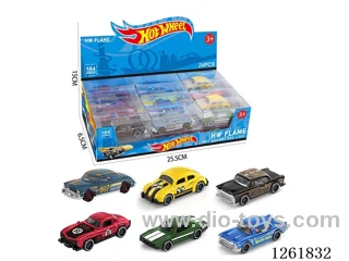 1:64 free wheel alloy car 24PCS