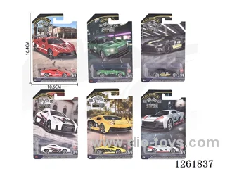 1:64 free wheel alloy car