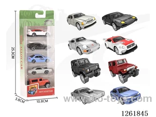 1:64 free wheel alloy car 5PCS