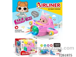 B/O universal airplane W L/M/spray not included battery