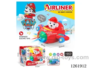 B/O universal airplane W L/M not included battery