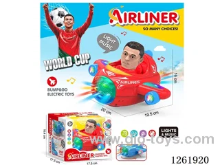B/O universal airplane W L/M not included battery
